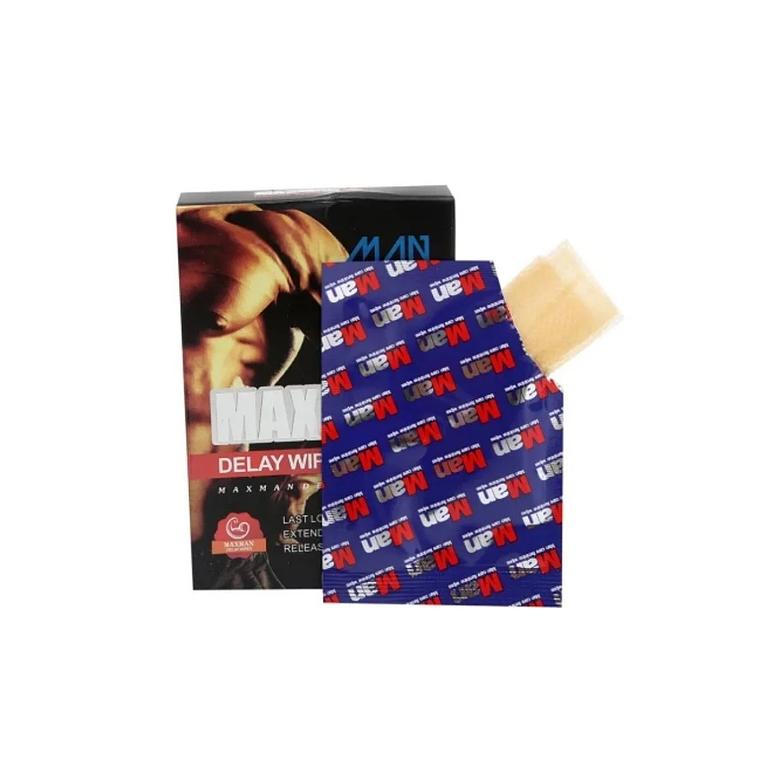 Toallitas Retardante Masculinas Maxman – Control y Confianza  2