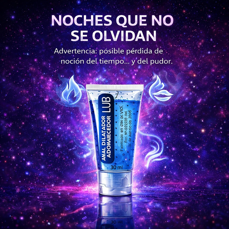 Lubricante Anal Dilatador con Adormecedor a Base de Agua – 30 mL 4