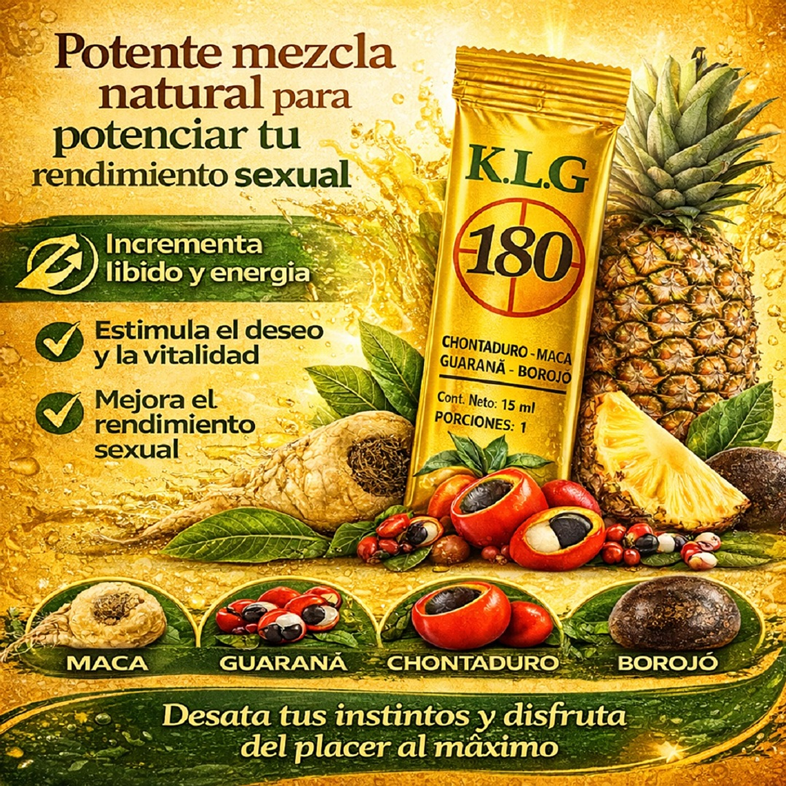 Retardante Estimulador y Potenciador Masculino Enano Pichón Sachet 15 g Sabor Piña – Suplemento Natural 5