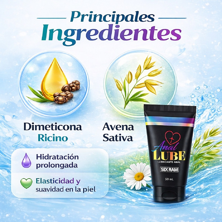 Lubricante Anal Dilatador – Base Agua Sexram  4