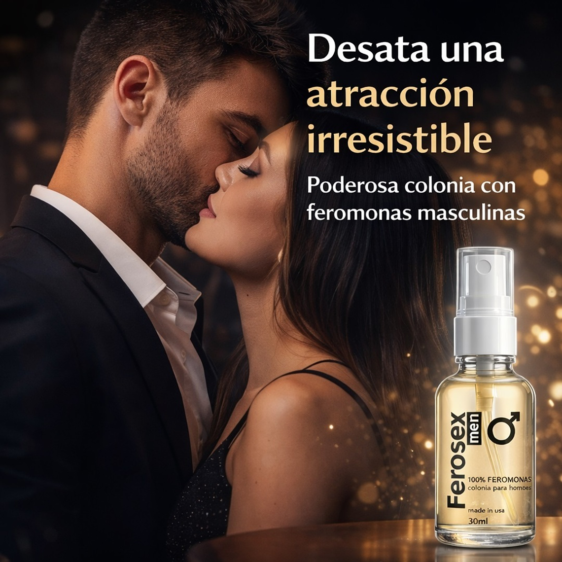 Perfume con Feromonas para Hombre Ferosex Men 30ml – Fragancia Seductora Masculina 3