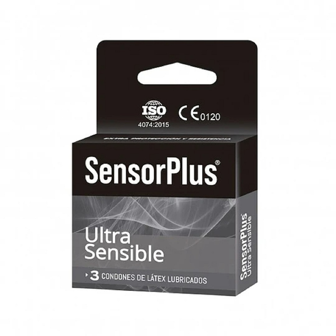 Preservativos Sensor Plus Ultra Sensible Pack 3 Unidades – Condones Ultra Finos Látex Natural Lubricados 1