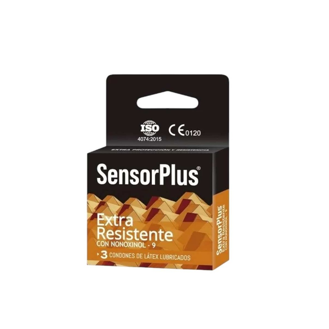 Preservativos Sensor Plus Extra Resistente Pack 3 Unidades – Condones Ultra Finos Látex Natural Lubricados 1