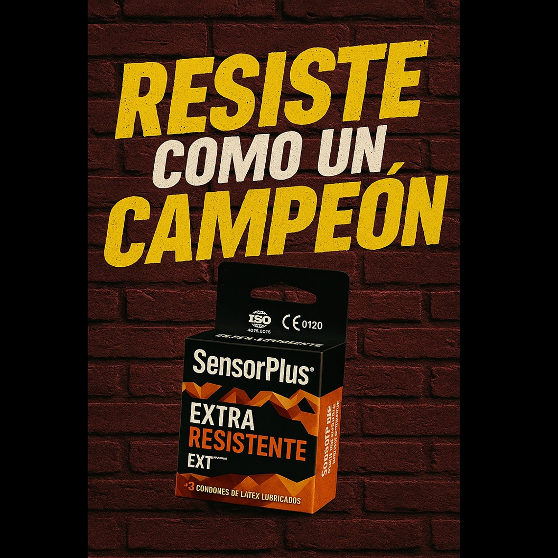 Preservativos Sensor Plus Extra Resistente Pack 3 Unidades – Condones Ultra Finos Látex Natural Lubricados 2