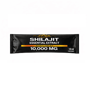 Shilajit Energizante Natural – Potenciador de Testosterona Sachet 10 g / 10 mL