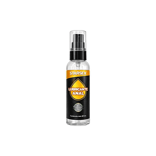 Lubricante Anal Dilatador Starsex 60 mL Base Agua Compatible con Látex