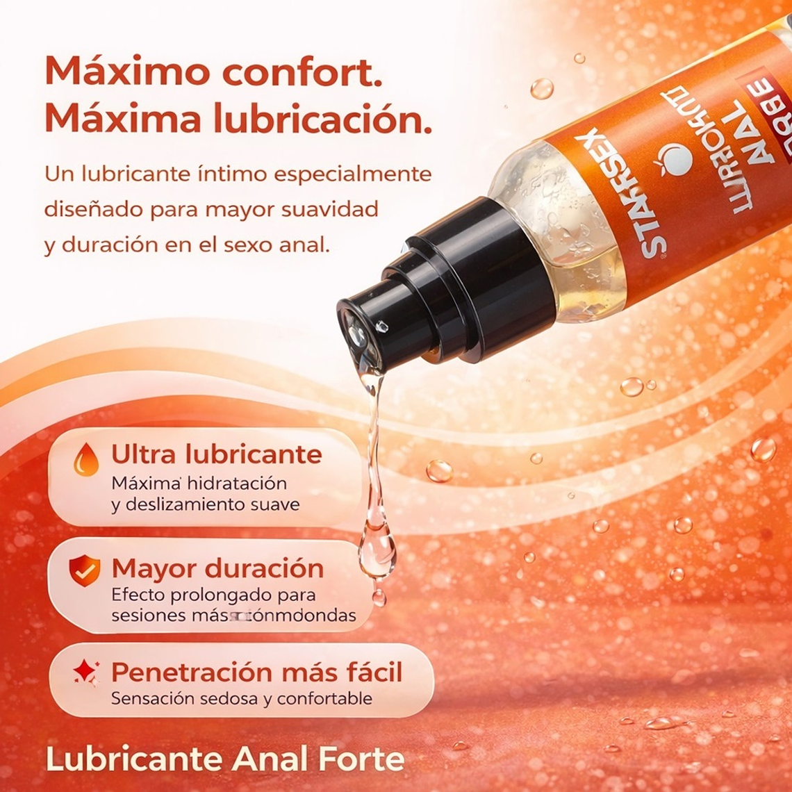 Lubricante Anal Forte 60 ml – Gel Dilatador Íntimo Base de Agua Compatible con Látex 3