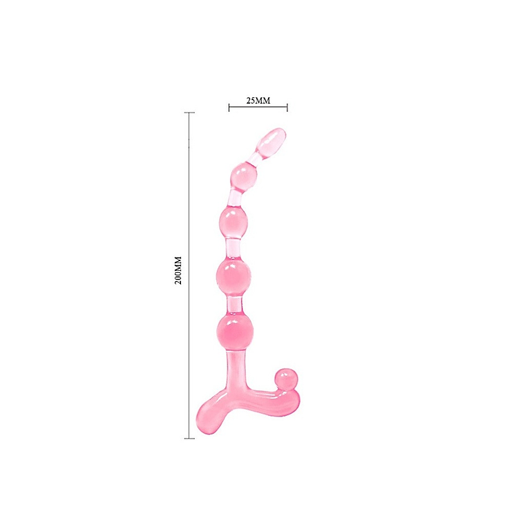 Dilatador Anal Grande 22,5 cm de TPR Flexible  2