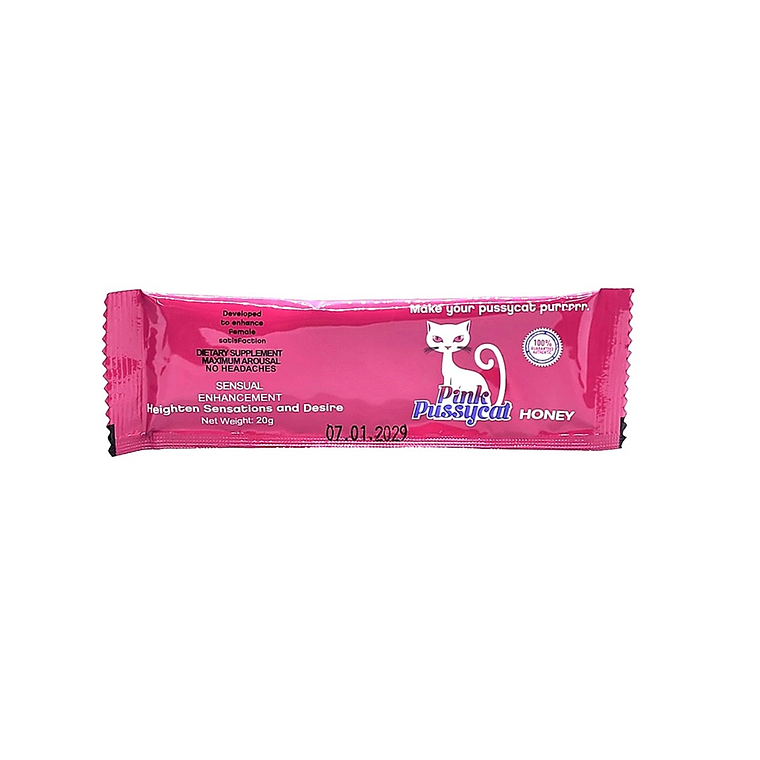 Miel Vigorizante Pink Pussycat – Potenciador Sexual Femenino Natural 1