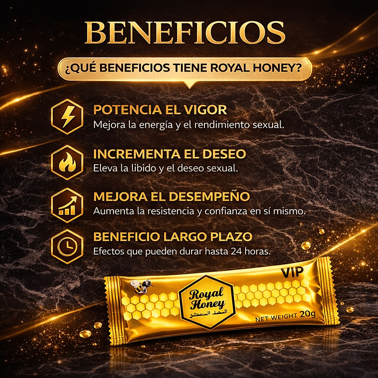 Miel Royal Honey Energizante Masculino – Suplemento Natural 2
