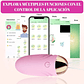 Huevo Vibrador Inalámbrico con Control por App Bluetooth – Estimulador Clítoris y Punto G - Miniatura 3