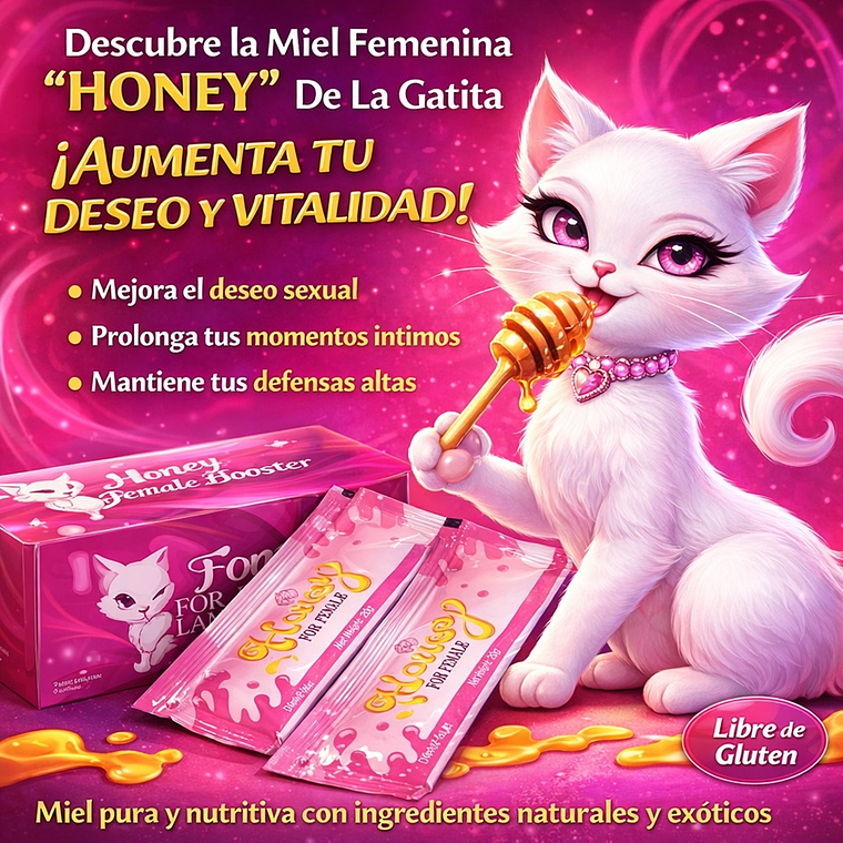 Miel Honey Femenina Natural – Estimulante Sexual y Energizante para Mujeres 2