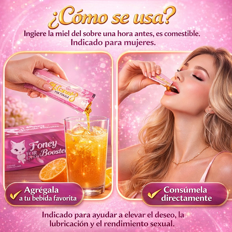 Miel Honey Femenina Natural – Estimulante Sexual y Energizante para Mujeres 3