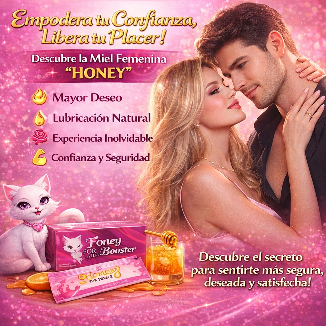 Miel Honey Femenina Natural – Estimulante Sexual y Energizante para Mujeres 4