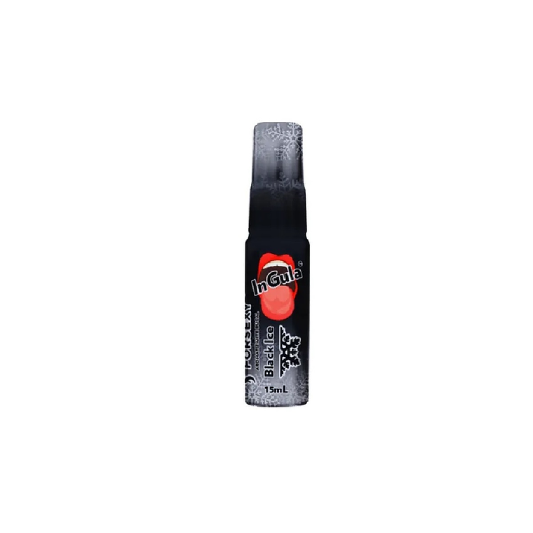 Adormecedor de Garganta In Gula Black Ice – Spray Desensibilizante 15 ml 1