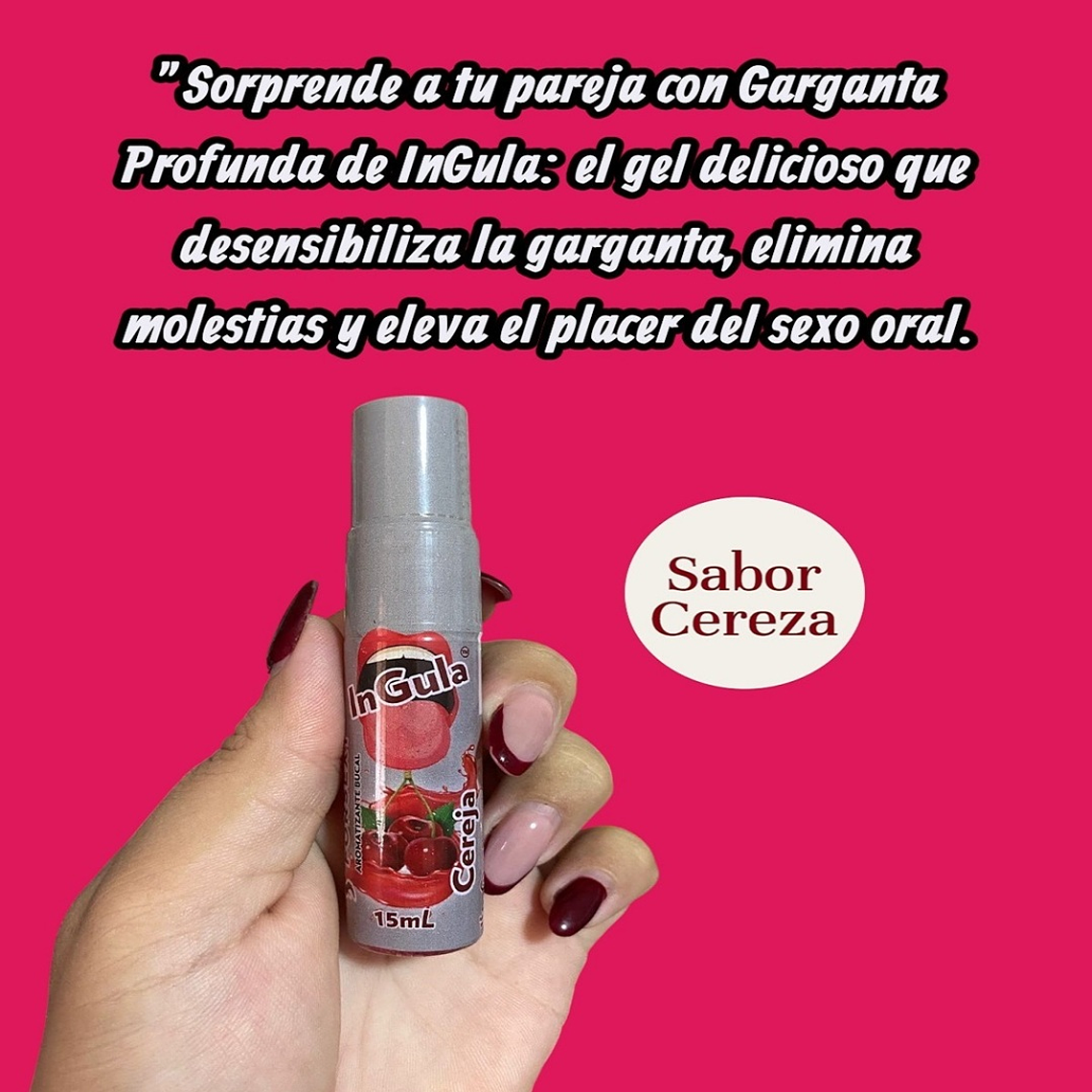 Adormecedor de Garganta In Gula Cereza – Spray Desensibilizante 15 ml 2