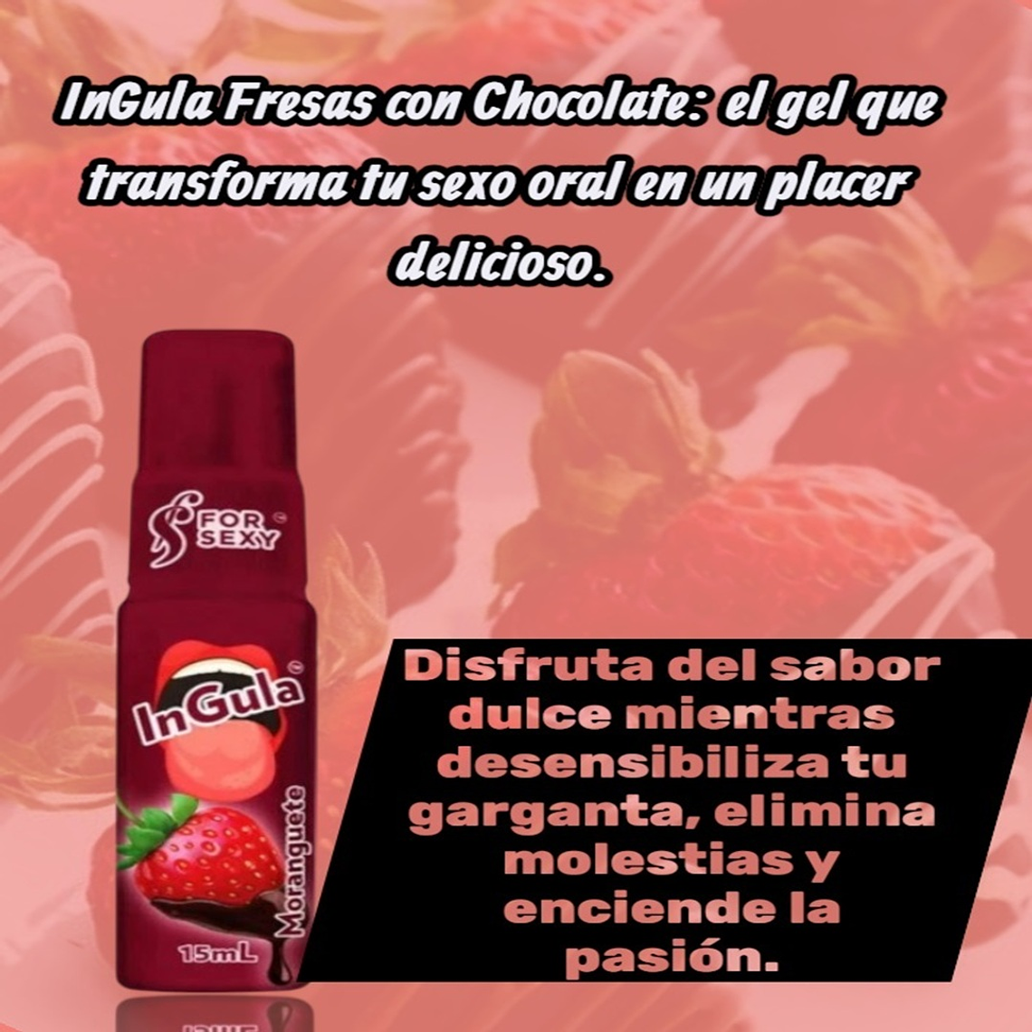 Adormecedor de Garganta In Gula Frutilla – Spray Desensibilizante 15 ml 2