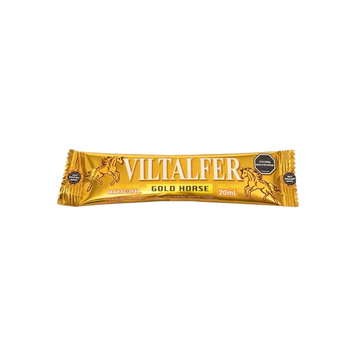 Viltalfer Gold Horse Sachet 20ml – Suplemento Energizante Natural para Potencia y Rendimiento 1