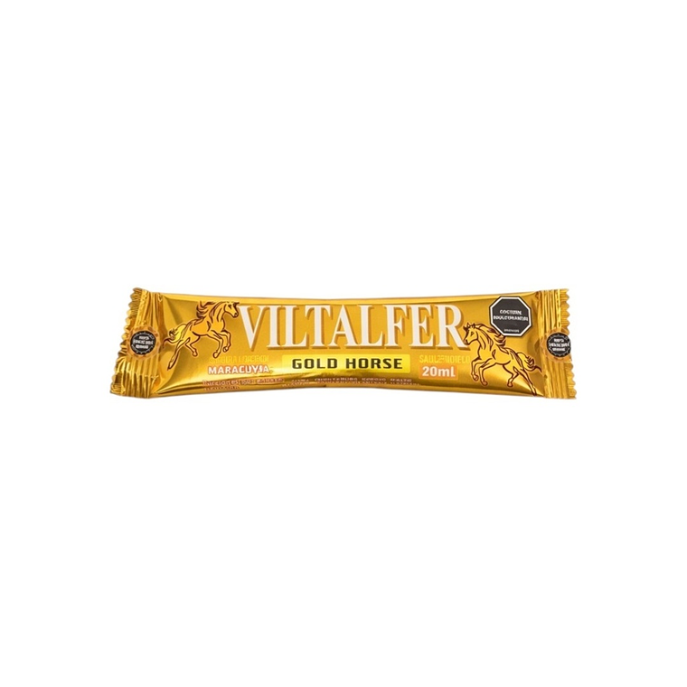 Viltalfer Gold Horse Sachet 20ml – Suplemento Energizante Natural para Potencia y Rendimiento 1