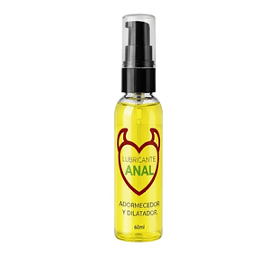 Lubricante Anal Adormecedor y Dilatador 60 mL – Base de Agua Natural