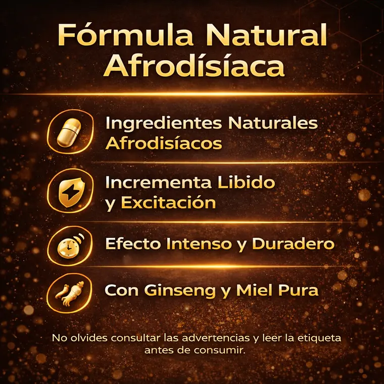 Royal Honey Black Miel Afrodisíaca para Hombre – Estimulante Natural con Ginseng y Jengibre Negro 3