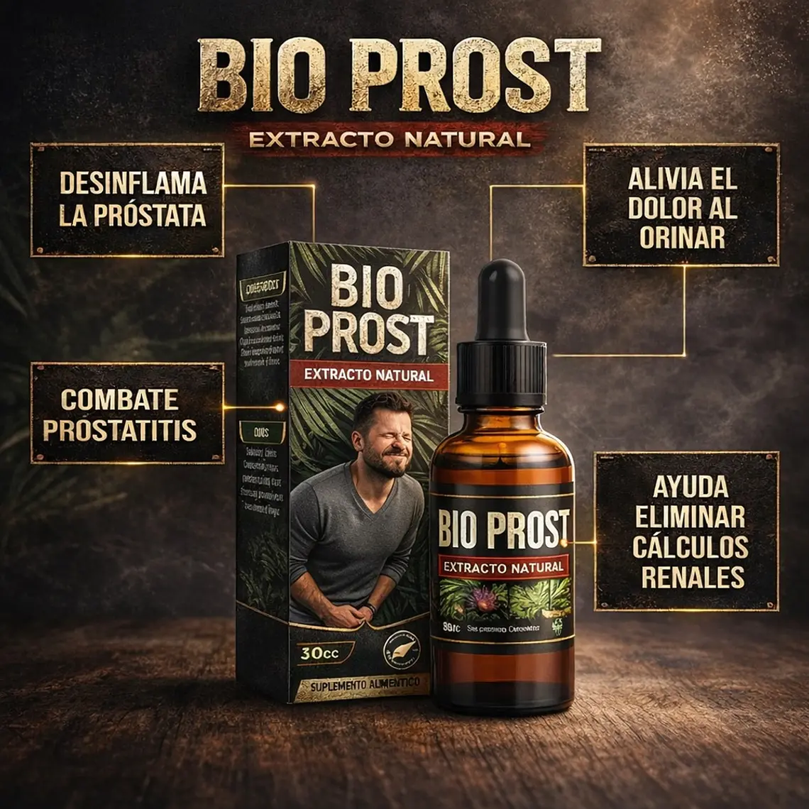 Bio Prost – Suplemento Natural para la Próstata, Salud Sexual y Función Urinaria 2