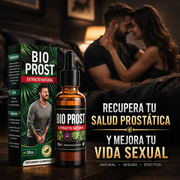 Bio Prost – Suplemento Natural para la Próstata, Salud Sexual y Función Urinaria 3