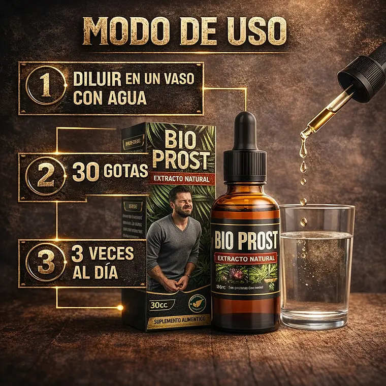 Bio Prost – Suplemento Natural para la Próstata, Salud Sexual y Función Urinaria 4