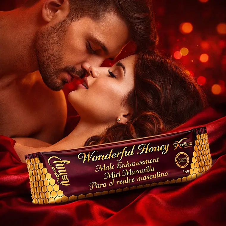Miel del Amor Wonderful Honey 15 G – Suplemento Natural Potenciador Sexual y Energizante 3