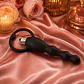 Plug Vibrador Anal Medium con Anillo y Vibración – Juguete Íntimo de Silicona Color Negro - Miniatura 5