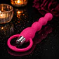 Plug Vibrador Anal Medium con Anillo y Vibración – Juguete Íntimo de Silicona Color Fuscia - Miniatura 5