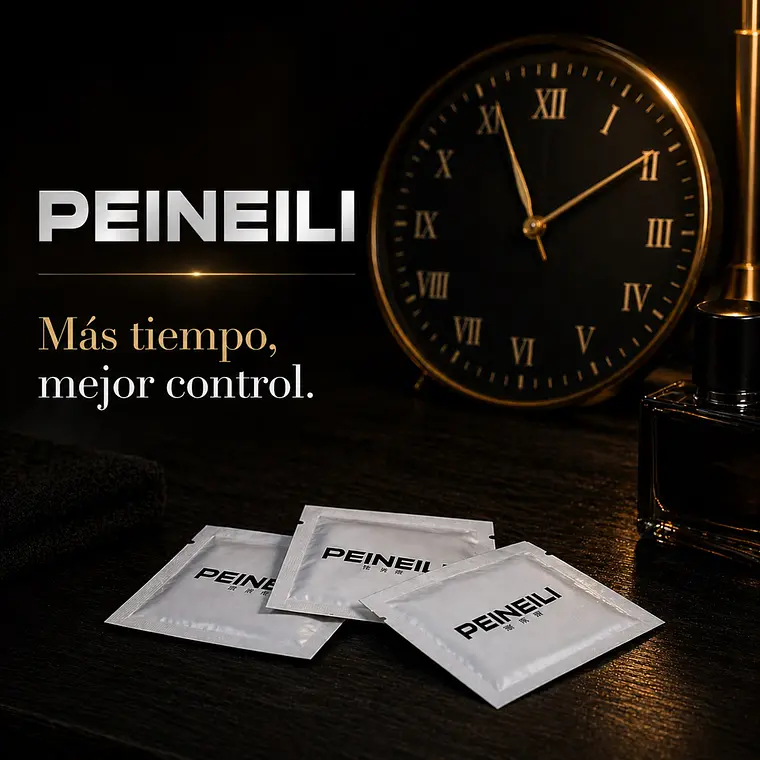Toallitas Retardante Masculino Peineili – Control y Duración Sexual (12 Unidades) 3