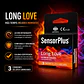 Preservativos Sensor Plus Retardante Pack 3 Unidades – Látex Natural con Benzocaína Lubricados - Miniatura 2