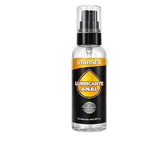 Lubricante Anal Dilatador Starsex 60 mL Base Agua Compatible con Látex