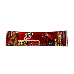 Tes-Toro Potencializador Vigorizante Sexual Natural en Sachet 10ml 
