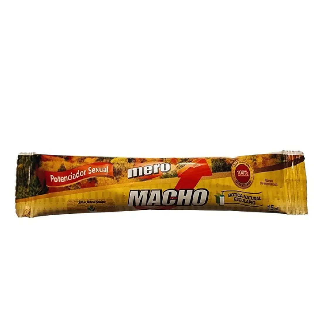 Potenciador Masculino Natural Mero Macho – Activador Sexual para Disfunción Eréctil y Próstata 1