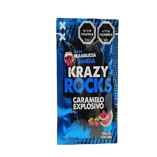 Caramelo Explosivo Efervescente Para Sexo Oral Sabor Frambuesa Sandía