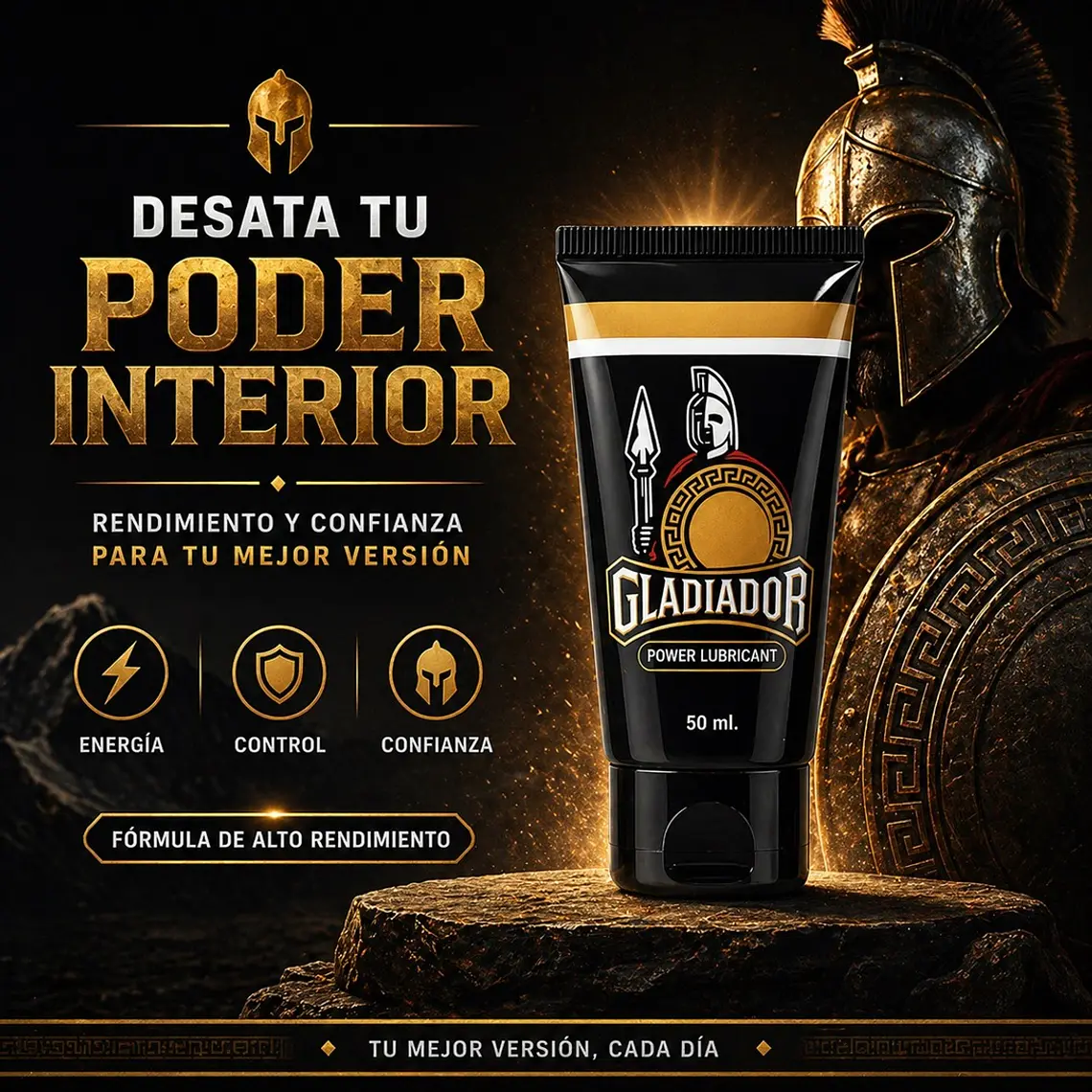 Pack X2 Gladiador Retardante + Candy Power Afrodisíaco Hombre 5