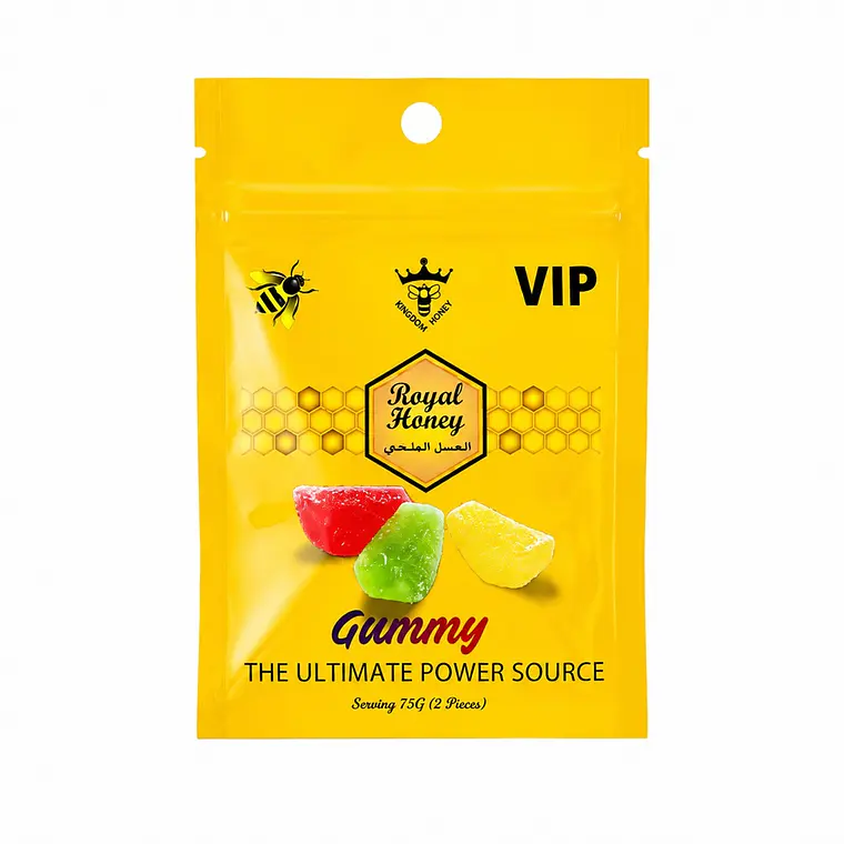 Gomitas Afrodisíacas Royal Honey VIP – Suplemento Natural para Rendimiento Masculino 1