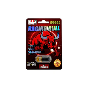 Raging Bull 15000 – Potenciador Sexual Masculino de Acción Rápida