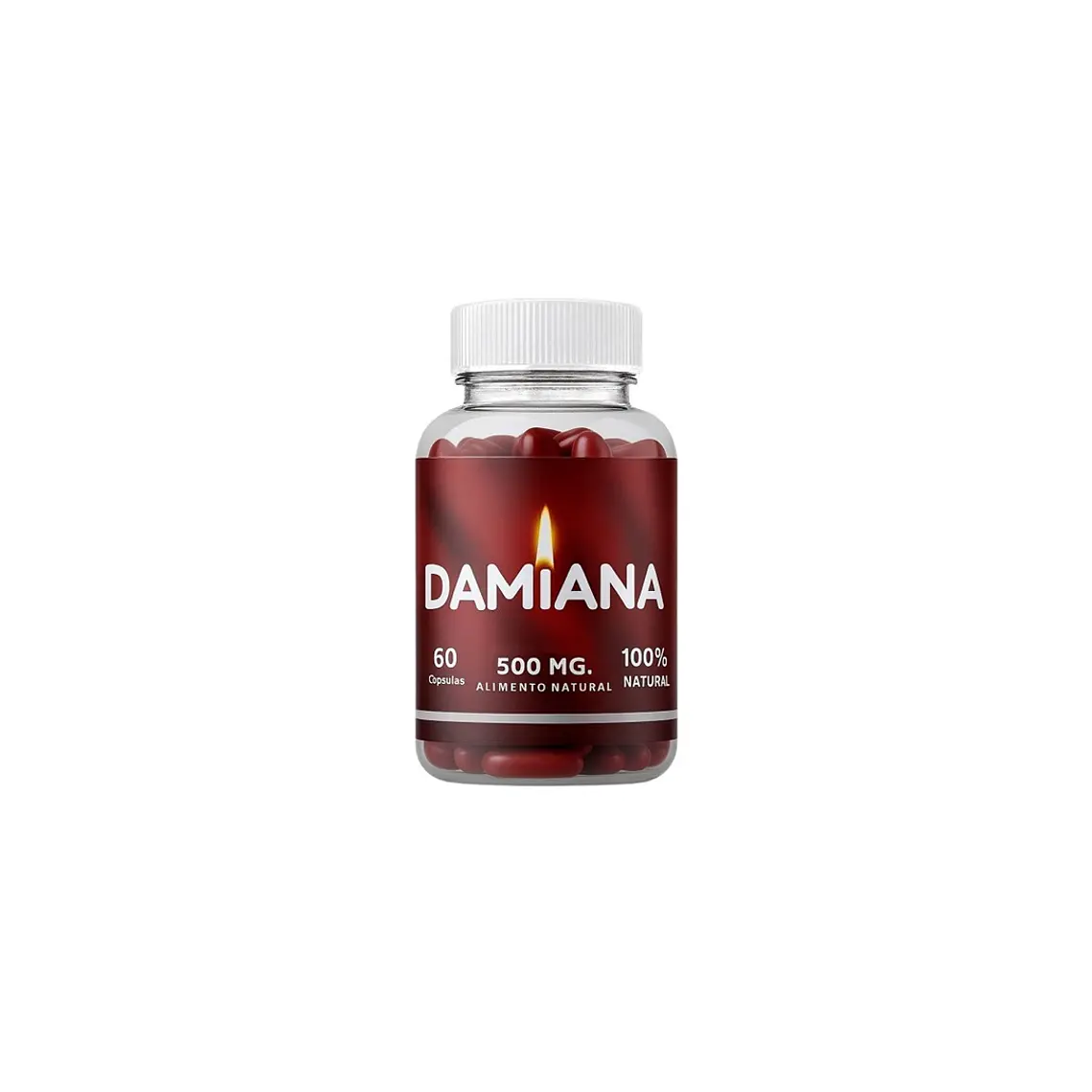 Cápsulas de Damiana – Afrodisíaco Natural para Libido y Energía Sexual 1