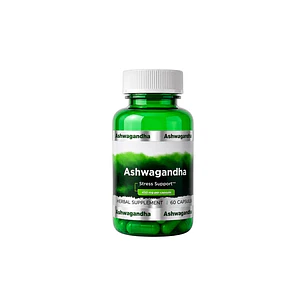 Cápsulas Ashwagandha 450 mg – Suplemento Natural Adaptógeno para Estrés y Sueño