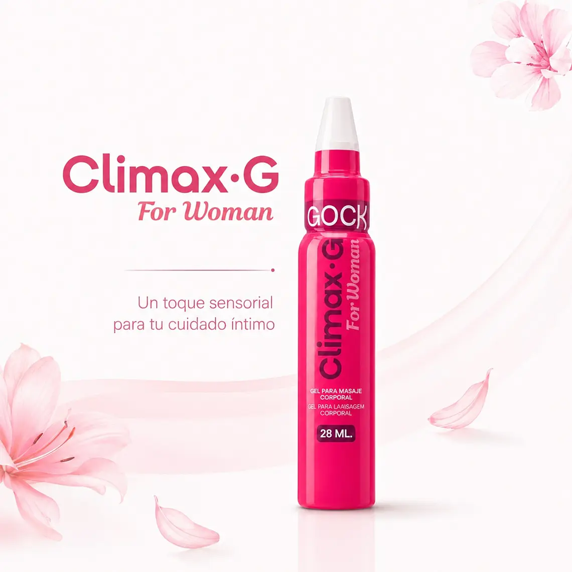 Gel Excitante Femenino Climax G For Woman 28 ml – Orgasmo Intenso a Base de Agua 3