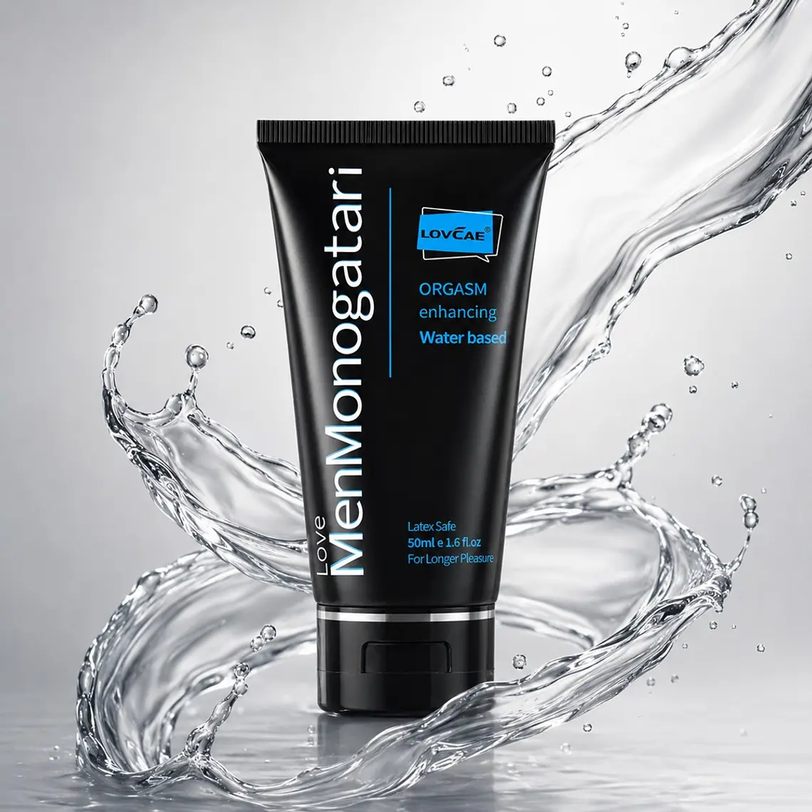 Lubricante Íntimo Love Men Monogatari 50 ml | Base Agua Larga Duración Vaginal y Anal 3
