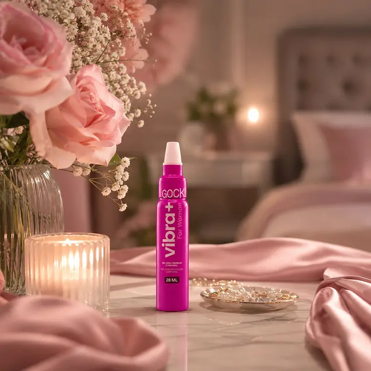 Gel Excitante Femenino Vibra+ For Woman 28 ml | Orgasmo Intenso, Base Agua, Estimulante Clitoridiano 4