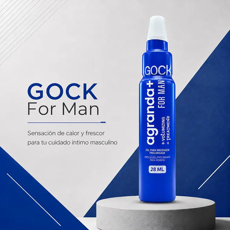 Gel Potenciador Masculino Agranda+ For Man 28 ml | Efecto Térmico Frío-Calor, Firmeza y Sensibilidad 3