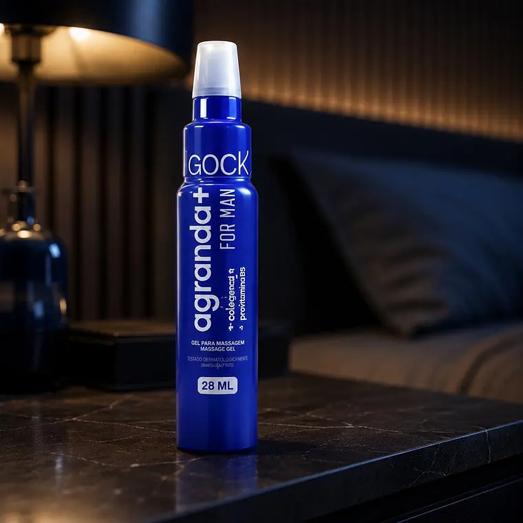 Gel Potenciador Masculino Agranda+ For Man 28 ml | Efecto Térmico Frío-Calor, Firmeza y Sensibilidad 4