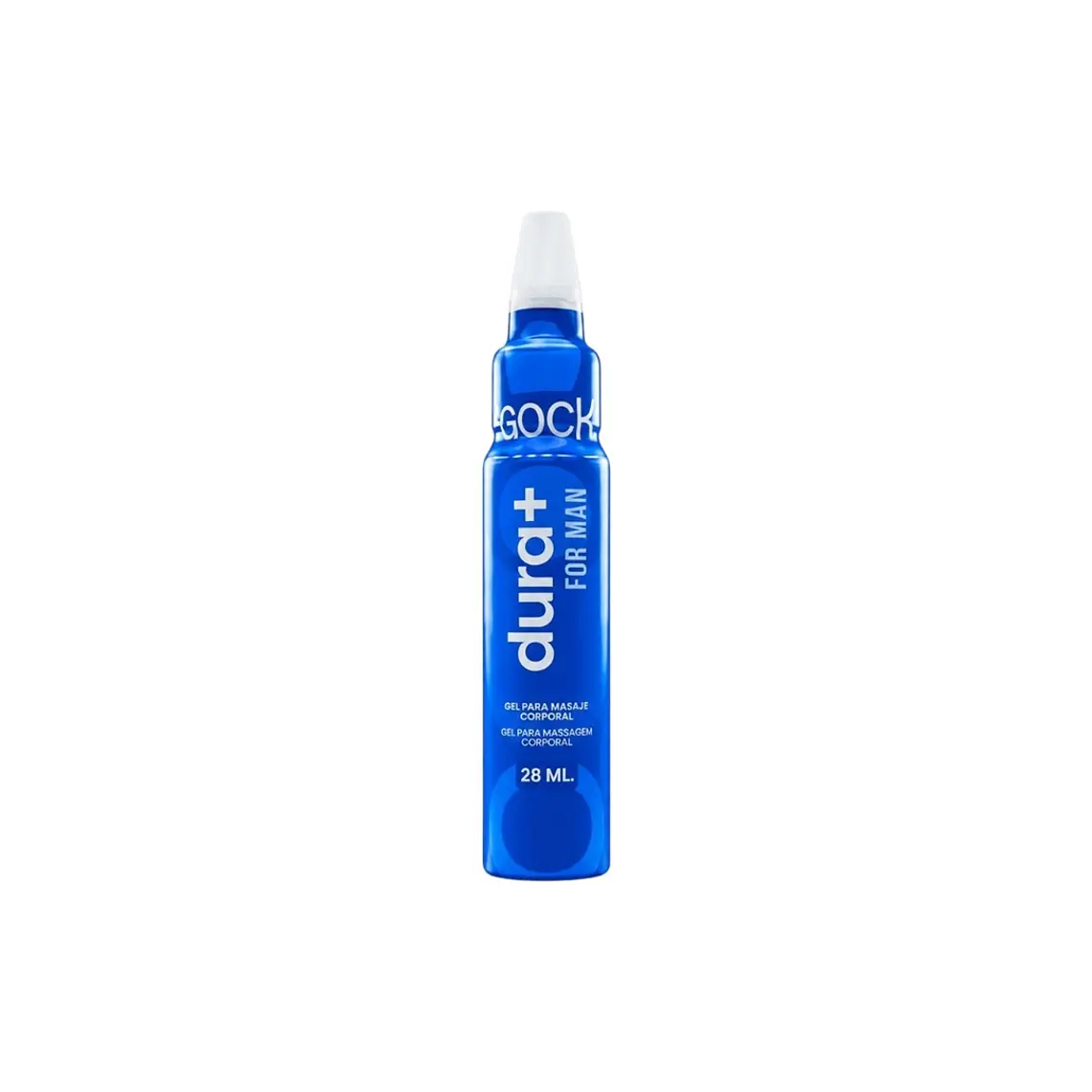 Gel Retardante Masculino Dura+ For Man 28 ml | Control del Tiempo, Base Agua, Compatible con Preservativos 1