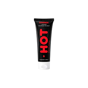 Lubricante Íntimo HOT Starsex con Efecto Calor – Intensificador de Placer Unisex