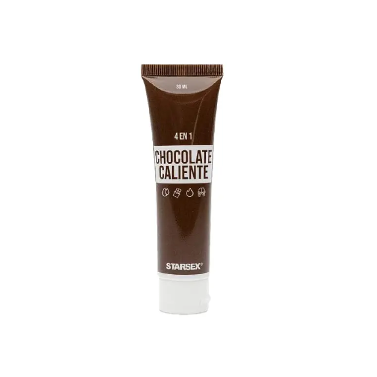 Lubricante Íntimo 4 en 1 Chocolate Caliente Starsex 30 ml 1